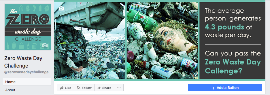 Branding implementation for Zero Waste Day Challenge